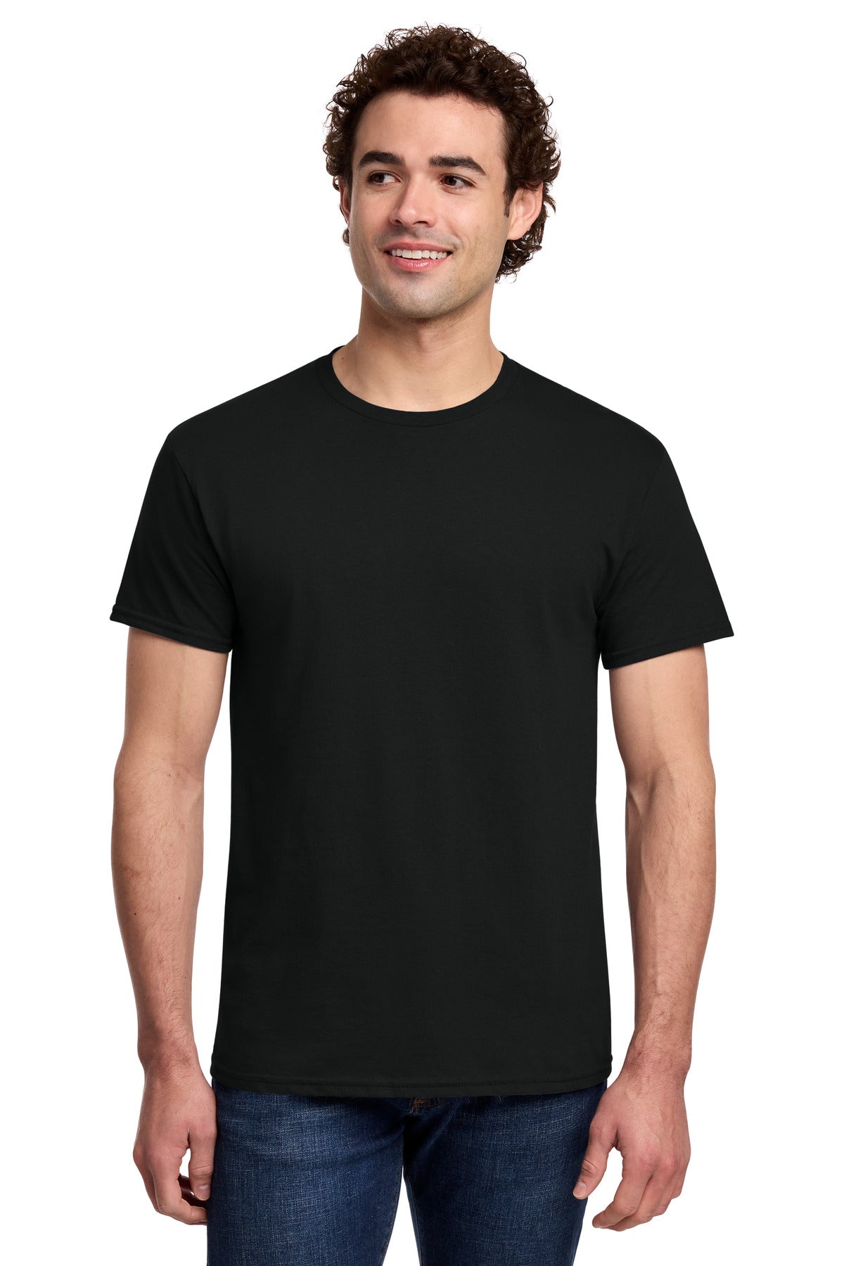 Gildan® Light Cotton Tee 3000 - Black