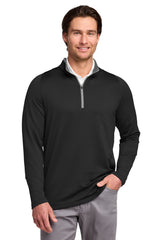 Nike Dri-FIT Stretch 1/2-Zip Cover-Up. 779795 - Black/ Dark Grey