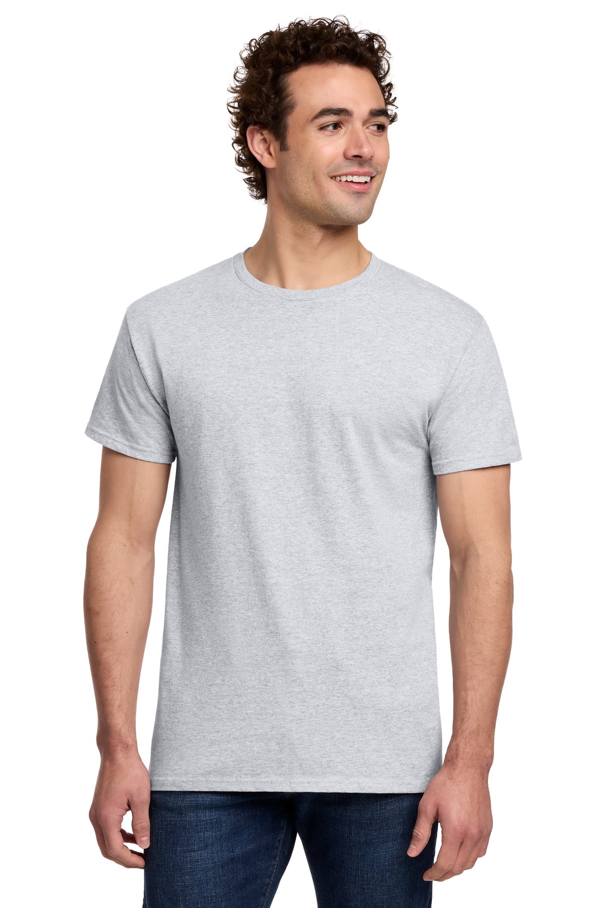 Gildan® Light Cotton Tee 3000 - Ash Grey