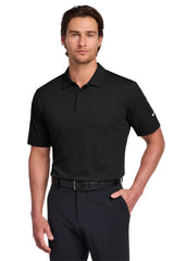 Nike Dri-FIT Vertical Mesh Polo. 637167 - Black