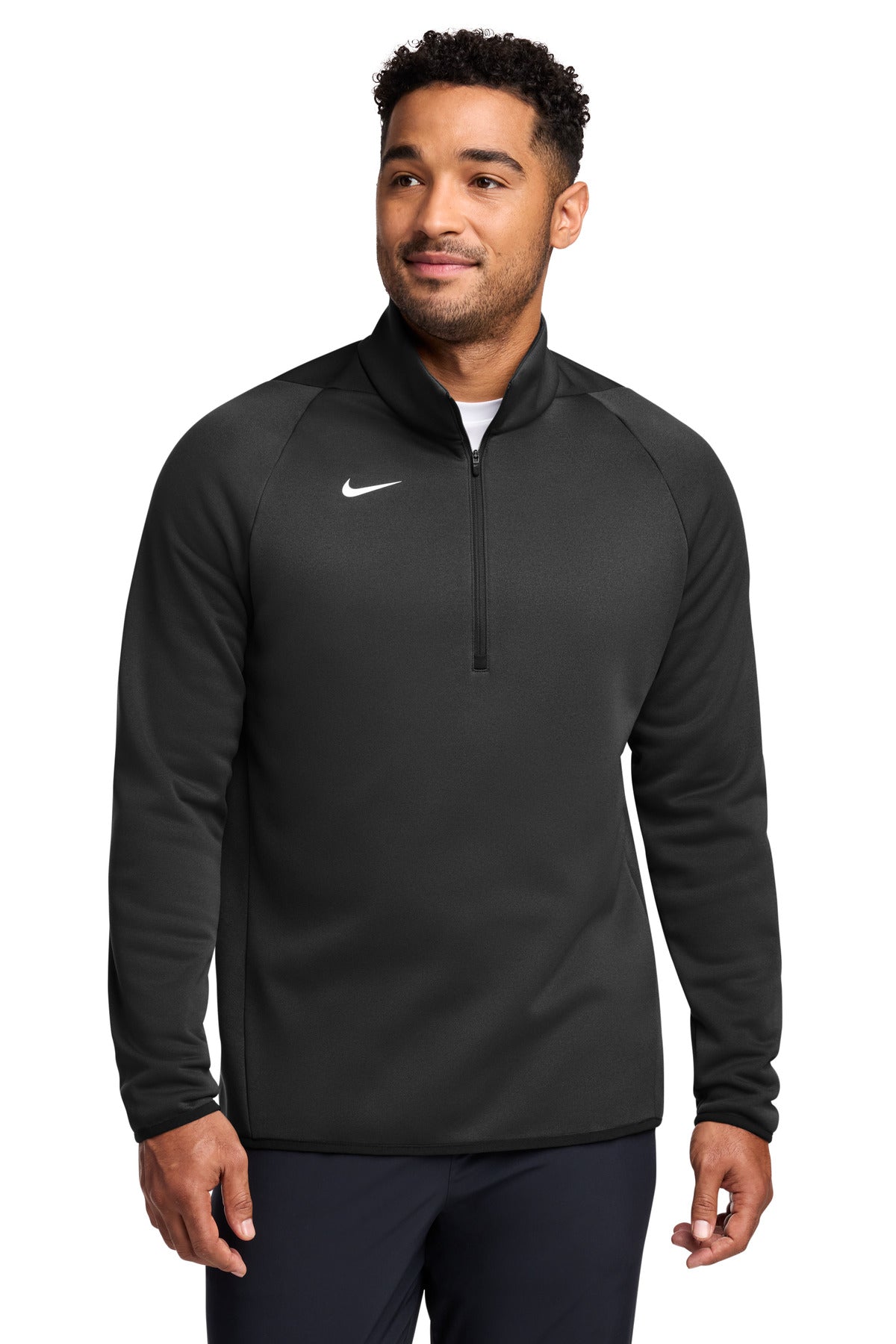 Nike Therma-FIT 1/4-Zip Fleece CN9492 - Team Black