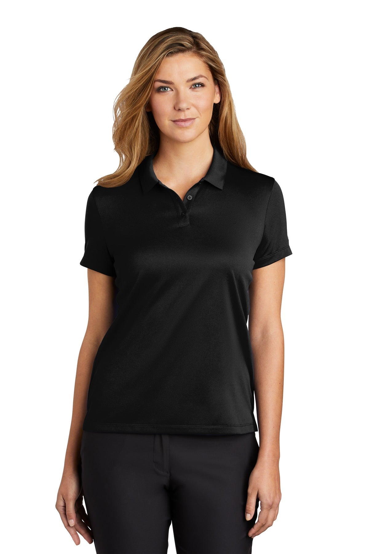 Nike Women's Dry Essential Solid Polo NKBV6043 - Black