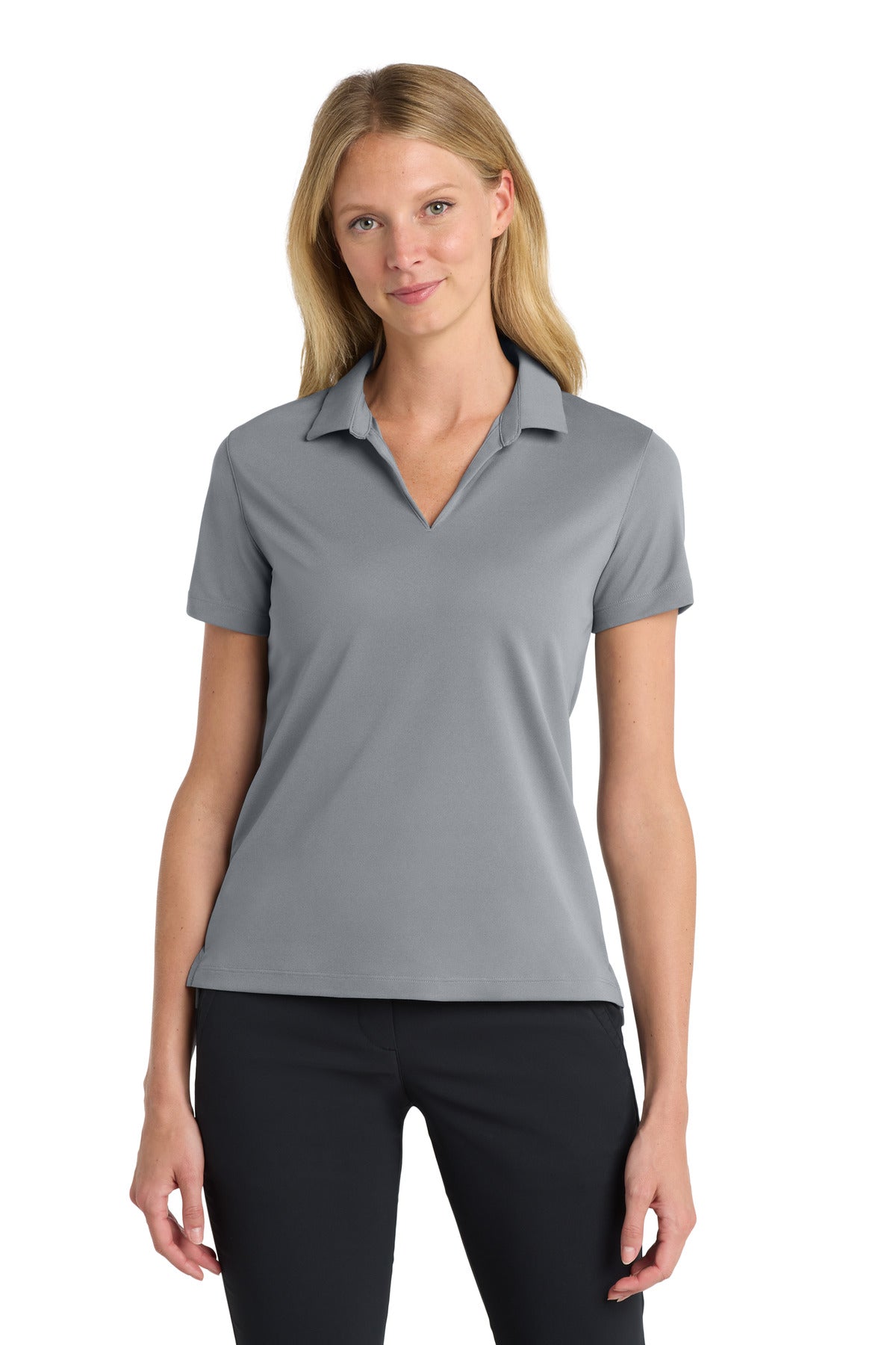 Nike Women's Dri-FIT Micro Pique 2.0 Polo NKDC1991 - Cool Grey