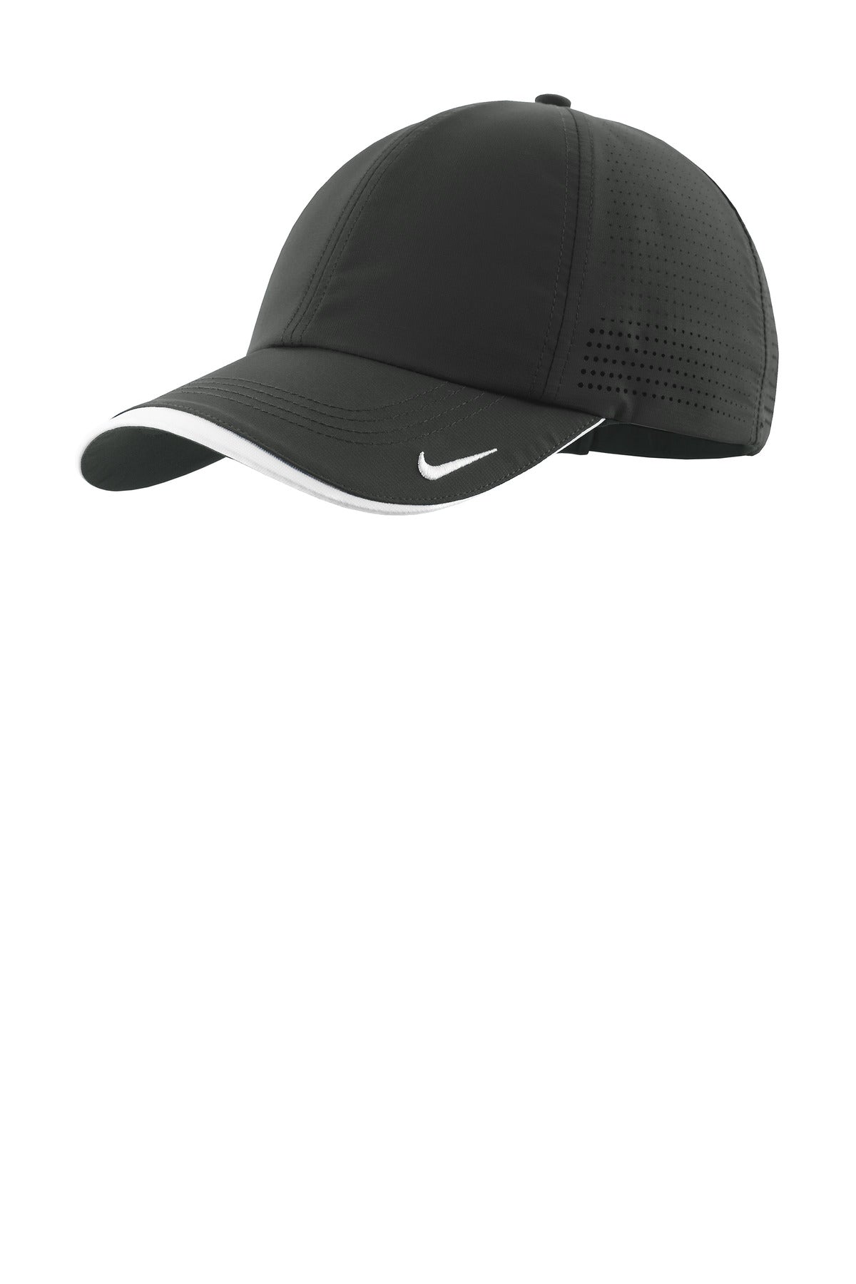 Nike Dri-FIT Perforated Performance Cap NKFB6445 - Anthracite/ White