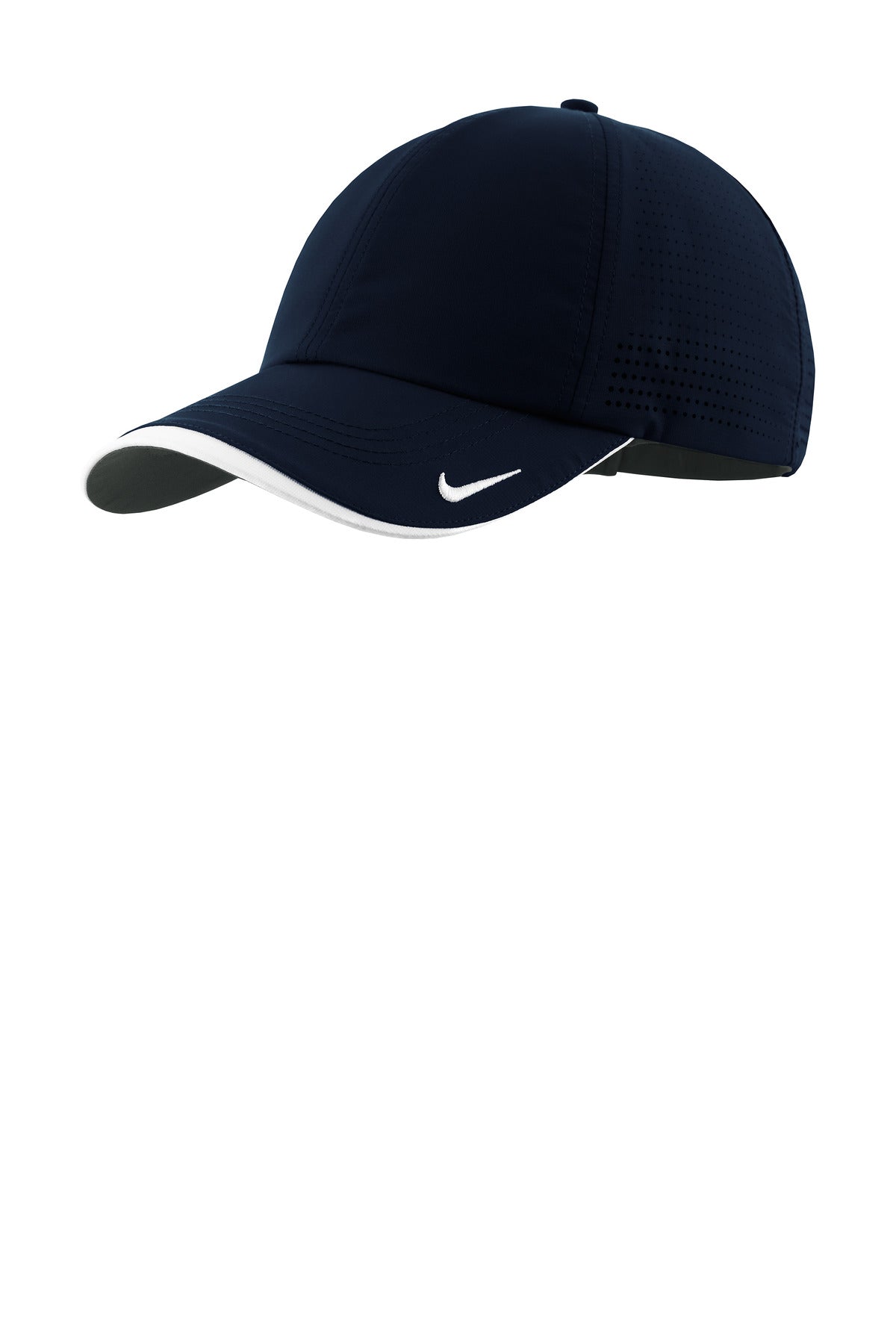 Nike Dri-FIT Perforated Performance Cap NKFB6445 - Navy/ White