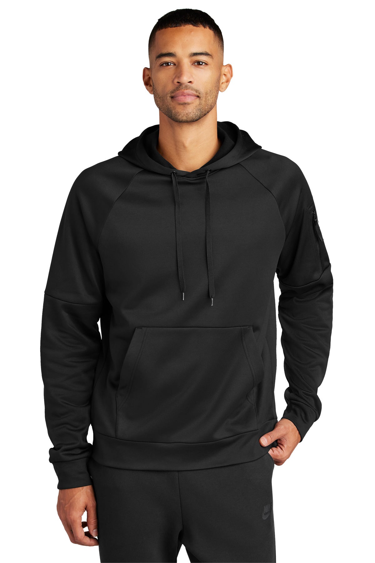 Nike Therma-FIT Pocket Pullover Fleece Hoodie NKFD9735 - Black