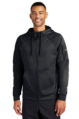 Nike Therma-FIT Pocket Full-Zip Fleece Hoodie NKFD9859 - Black