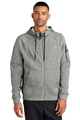 Nike Therma-FIT Pocket Full-Zip Fleece Hoodie NKFD9859 - Dark Grey Heather