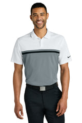 Nike Dri-FIT Victory Colorblock Polo NKFQ3968 - White/ Cool Grey/ Black