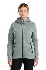 Nike Women's Tech Fleece Full-Zip Hoodie NKFQ4798 - Dark Grey Heather