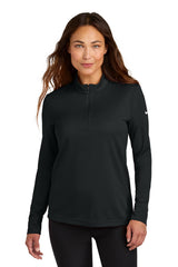 Nike Women's Essential 1/2-Zip Cover-Up NKHM7969 - Black